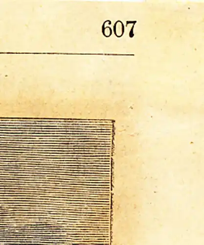 Holzschnitt,koloriert,Landbriefträger,1867,Buchseite,sehr schön