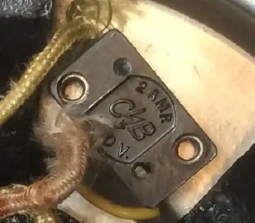 Sehr schöne verchromte Schreibtischlampe aus den 1930er Jahren