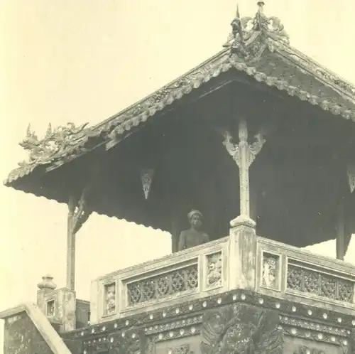 Originalfotografie, Eckhaus Tabanan,Java,1907