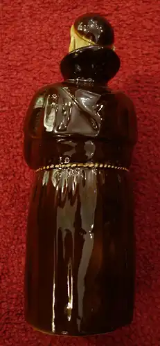Porzellan,Flasche,Priester,grotesk flask bottle decanter modernist Nippes .