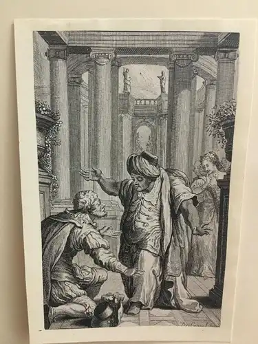 Kupferstich,Illustration n. Charles Eisen zu Tales & Novels,Jean de La Fontaine