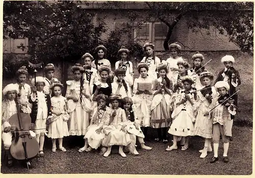 Fotografie,s/w,1909,Altkirch i.E.,Wohltätigkeitsfest, Vaterländ. Frauenvereins