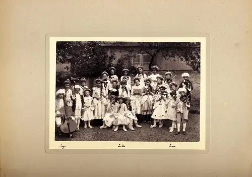 Fotografie,s/w,1909,Altkirch i.E.,Wohltätigkeitsfest, Vaterländ. Frauenvereins