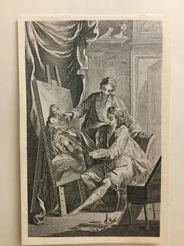 Kupferstich,Illustration n. Charles Eisen zu Tales & Novels,Jean de La Fontaine