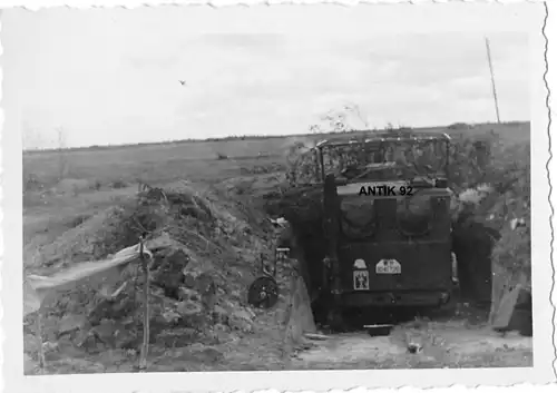 Militaria,Foto,II Weltkrieg,Rußland,Deutscher Beobachterposten ?1942