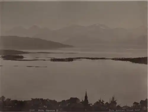 Fotografie,Molde,Norwegen,Panorama,1892,Rich.Andvord,1892