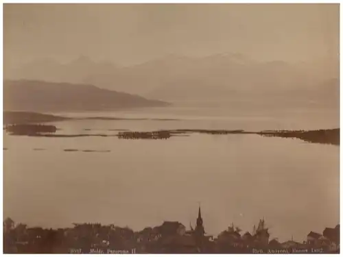 Fotografie,Molde,Norwegen,Panorama,1892,Rich.Andvord,1892