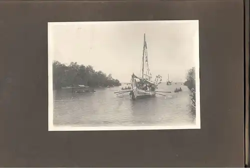 Altes Jugendstil-Photoalbum mit 23 Originalphotographien aus Bali um 1905