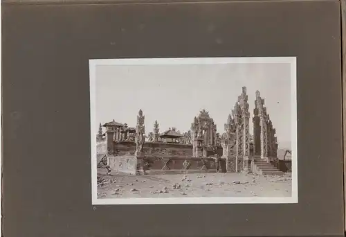 Altes Jugendstil-Photoalbum mit 24 Originalphotographien aus Bali um 1905