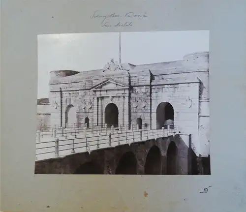 Fotografie, Verona, Festungstor San Michele, ca Ende 19. Jahrhundert