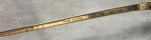 Sonnenbrille CARRERA PORSCHE 5627 in Originaletui, optische Gläser