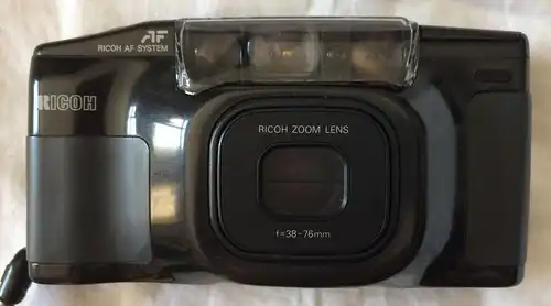 Kleinbildkamera RICOH TF-900 ZOOM, RICOH ZOOM LENS, f=38-76mm