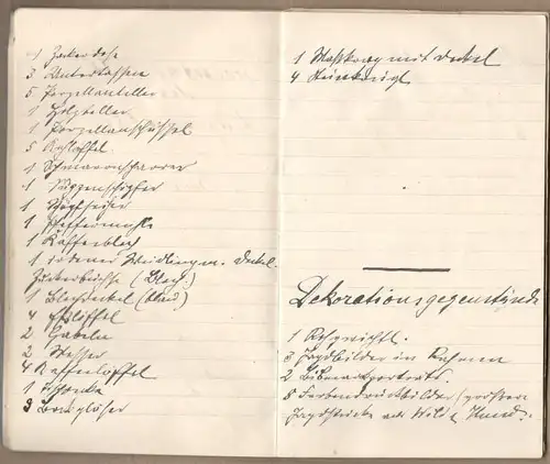 „Fremdenbuch Mangfall=Diensthütte“ aus den Jahren 1900/1901