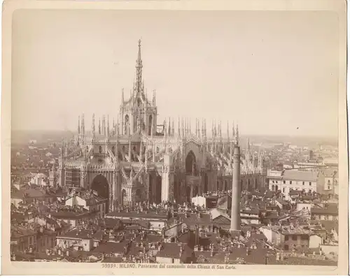 Photographie Mailand / Milano – Chiesa di San Carlo, ca. 1890