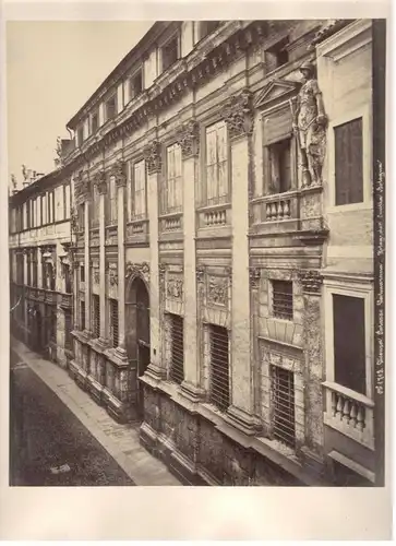 Photographie Vicenza – Palazzo Valmarana, ca. 1875