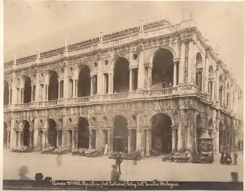 Photographie Vicenza – Basilica del Palladio, ca. 1875