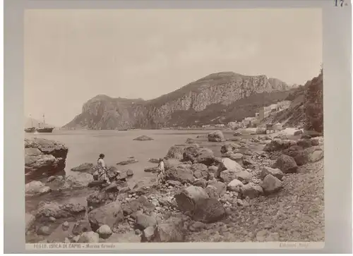 Photographie Insel Capri - Marina Grande, ca. 1890