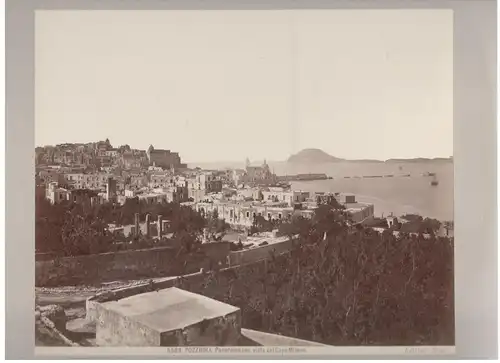 Photographie Panorama von Pozzuoli mit Blick auf Miseno, ca. 1890