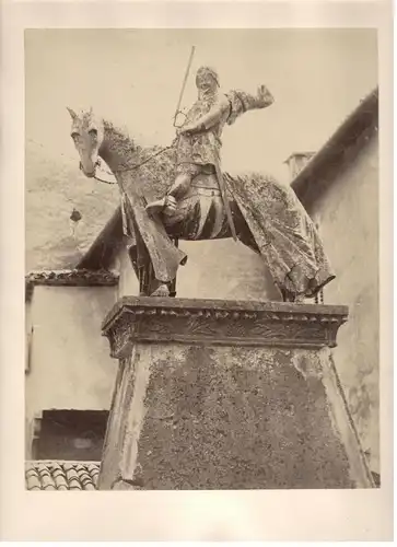 Photographie Grabmal des Cangrande I. della Scala in Verona, ca. 1890