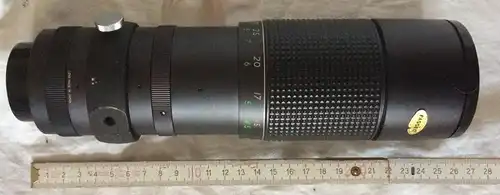 Objektiv „super carenar mc“ 1:5,5 f=300 mm