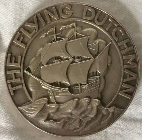 2.Preis Segeln, FD,  Klasse FLYING DUTCHMAN WM 1963 in TUTZING, 147gr Silber