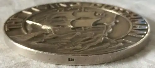 2.Preis Segeln, FD,  Klasse FLYING DUTCHMAN WM 1963 in TUTZING, 147gr Silber
