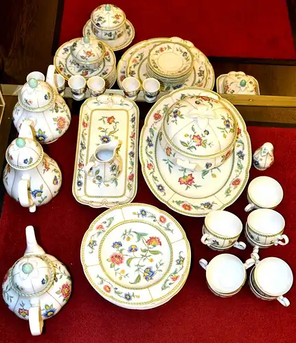 Porzellanservice,Heinrich, Indian Summer, 53 Teile, ca.1970/80