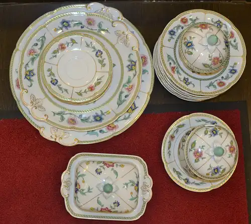 Porzellanservice,Heinrich, Indian Summer, 53 Teile, ca.1970/80