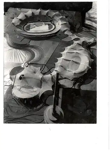 13 Originalphotographien Olympiapark München, 1960er Jahre, E. Glesmann