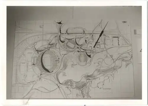13 Originalphotographien Olympiapark München, 1960er Jahre, E. Glesmann