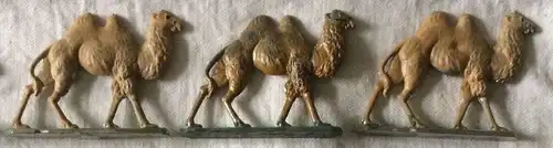 17 Krippenfiguren aus Blei, bemalt