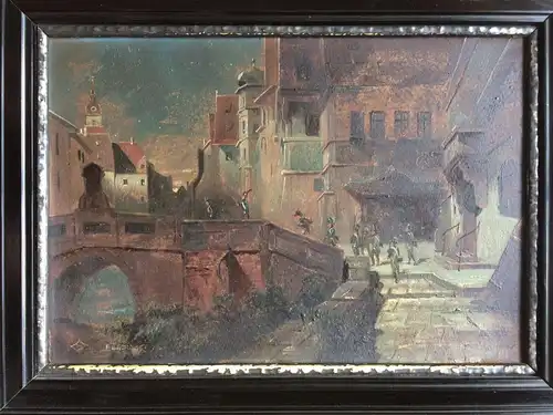 Carl Spitzweg: Nächtliche Runde – Kopie von Max Bumüller