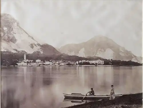 Fünf sehr alte Photographien Bologna, Brescia, Venedig, Ovieto, Baveno, ca. 1880