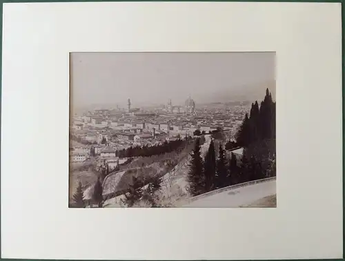 Zwei Photographien Florenz, ca. 1880