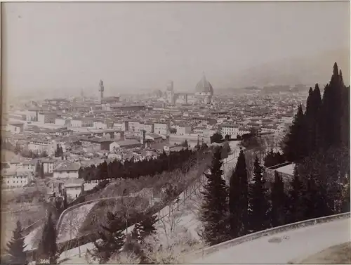 Zwei Photographien Florenz, ca. 1880