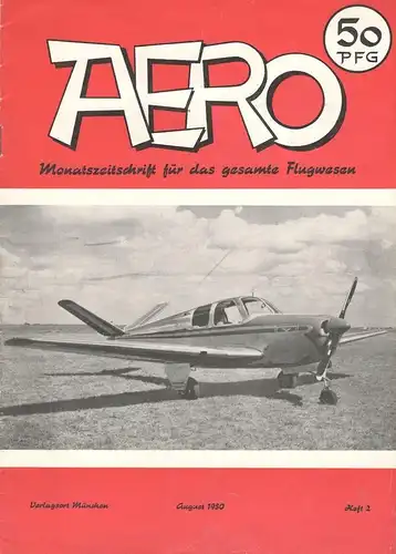 13 Hefte Luftfahrt / Flugwesen, 1940er und 1950er Jahre