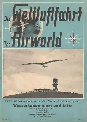 13 Hefte Luftfahrt / Flugwesen, 1940er und 1950er Jahre