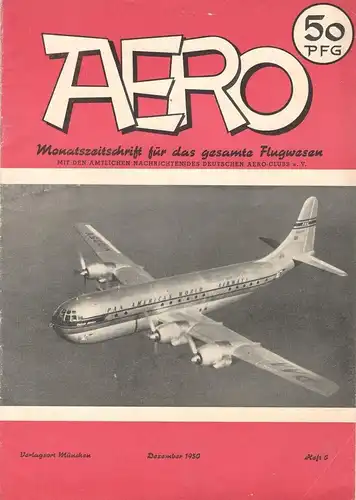 13 Hefte Luftfahrt / Flugwesen, 1940er und 1950er Jahre