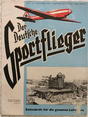 Der Deutsche Sportflieger - 12 Hefte des Jahrgangs 1942