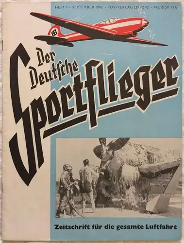 Der Deutsche Sportflieger - 12 Hefte des Jahrgangs 1942