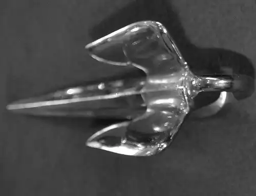 Kühlerfigur,Car Mascot,Packard, wohl 1953/4, Chrom