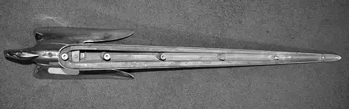 Kühlerfigur,Car Mascot,Packard, wohl 1953/4, Chrom