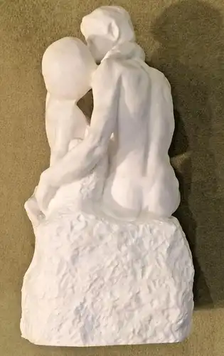 Plastik „DER KUSS“ – Replika des Originals von Auguste Rodin