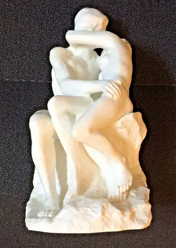 Plastik „DER KUSS“ – Replika des Originals von Auguste Rodin