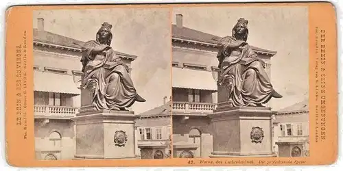 Fünf sehr alte Original-Stereo-/ 3D-Photographien „DER RHEIN & SEINE UMGEBUNGEN"