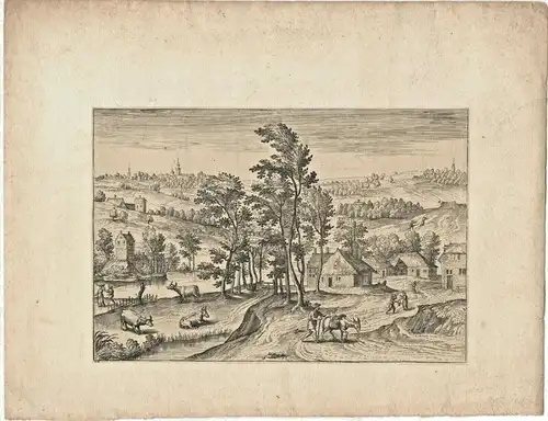 Kupferstich wahrscheinlich Holland, Anfang 18. Jahrhundert