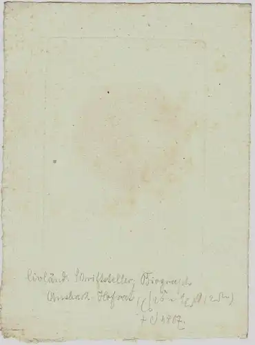 Kupferstich Portrait Andreas Meyer von Christoph Wilhelm Bock nach J.- L. Kreul