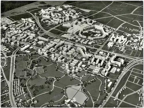 3 Orig.Photographien München Olympiapark, Perlach, Ostpark, E. Glesmann, Prugger