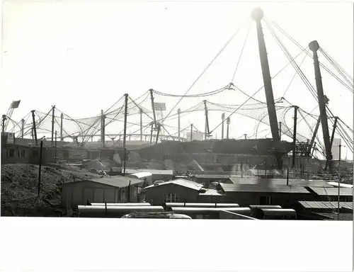 3 Orig.Photographien München Olympiapark, Perlach, Ostpark, E. Glesmann, Prugger