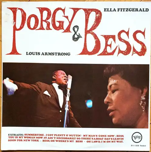 Vinyl-LP George Gershwin: „PORGY AND BESS“, sehr guter Zustand